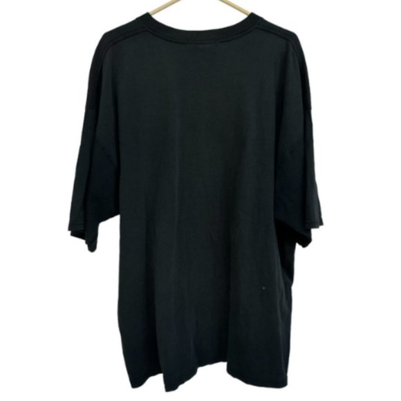 Y2K Nike Hockey Team Canada Front Graphic T Shirt Black XL Short Sleeve - Picture 2 of 4